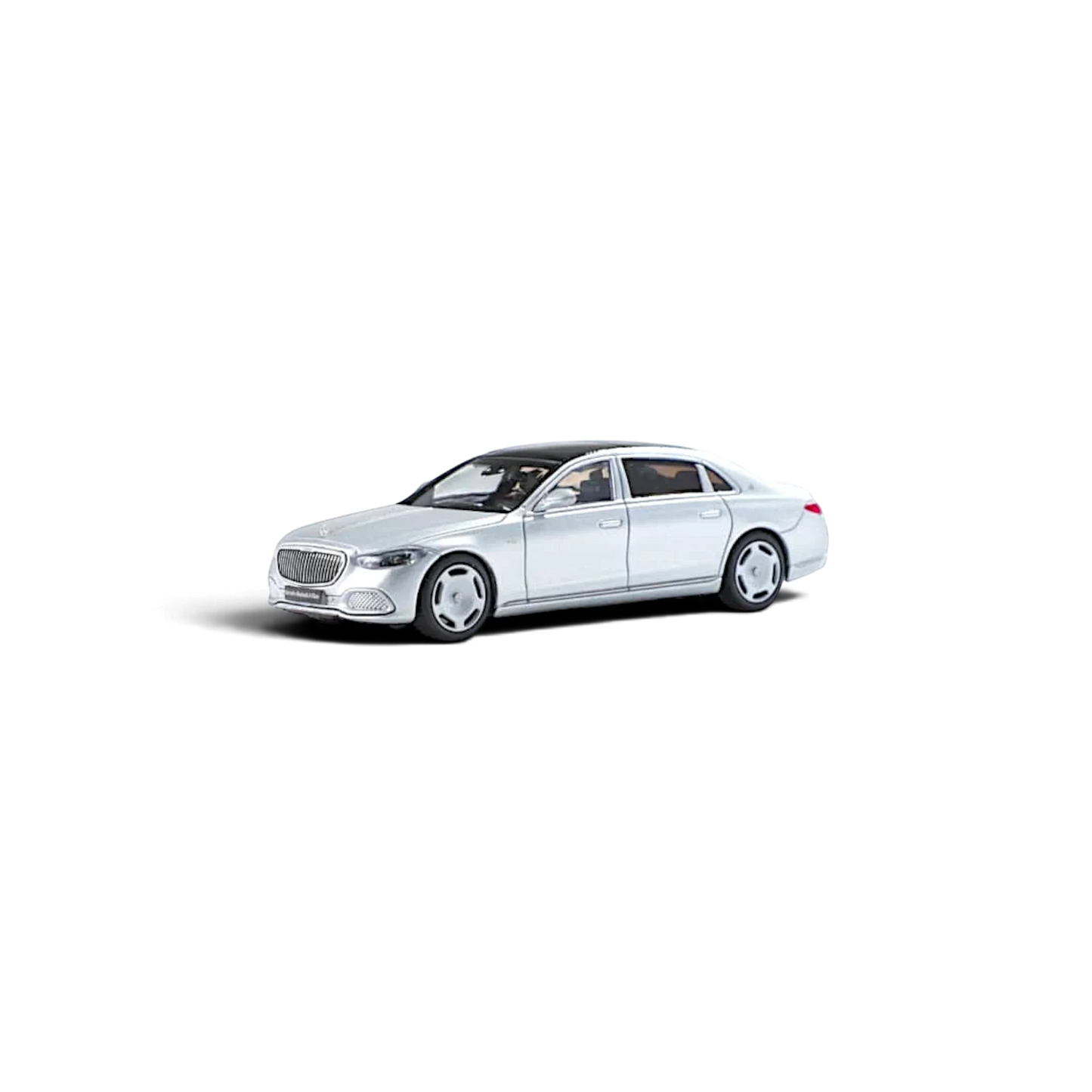 AR BOX 2021 Mercedes-Benz Maybach W223 Matte Silver 1:64