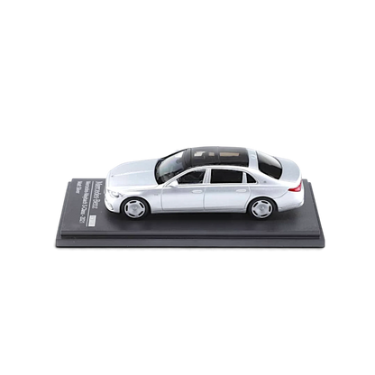 AR BOX 2021 Mercedes-Benz Maybach W223 Matte Silver 1:64