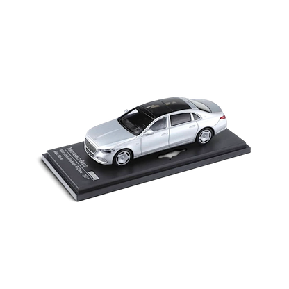 AR BOX 2021 Mercedes-Benz Maybach W223 Matte Silver 1:64