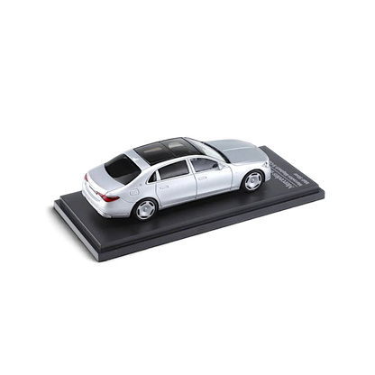 AR BOX 2021 Mercedes-Benz Maybach W223 Matte Silver 1:64