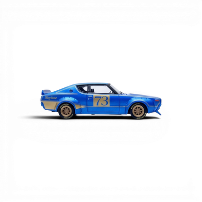 INNO64 Nissan Skyline 2000 GT-R KPGC10 Racing Concept Blue 1:64