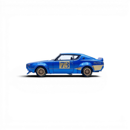 INNO64 Nissan Skyline 2000 GT-R KPGC10 Racing Concept Blue 1:64