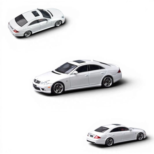 Focal Horizon CLS 63 AMG Mk1 C219 Pearl White 1:64