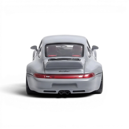 Flame Model Porsche 911 Gunther Werks 400R Cement Gray 1:64
