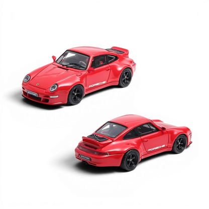 Flame Model Porsche 911 Gunther Werks 400R Solan Red 1:64