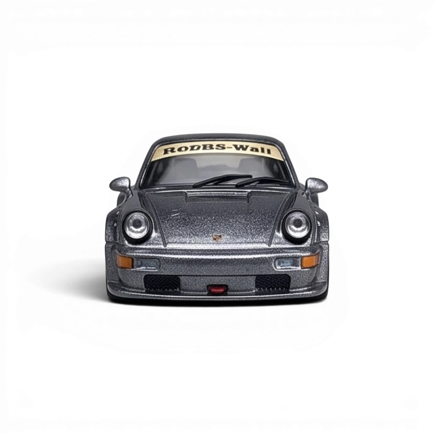CM Model Porsche 964 Widebody Metallic Gray 1:64