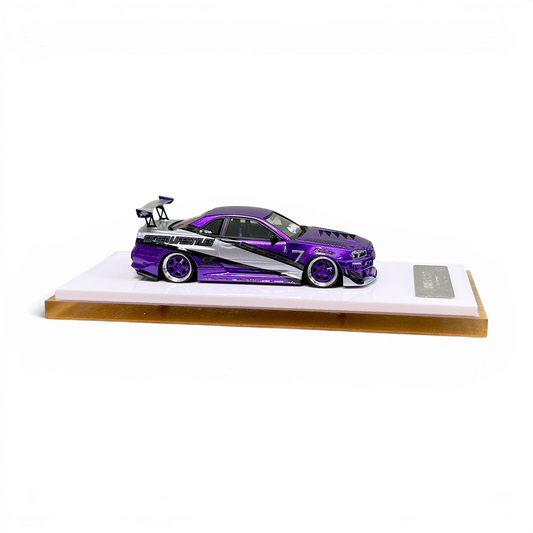 404ERROR x LOT 57 RYOHE's Skyline R34 "GIFTED" Resin 1:64