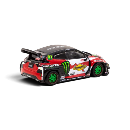 Tarmac Works Toyota Yaris GR Monster Drift 1:64