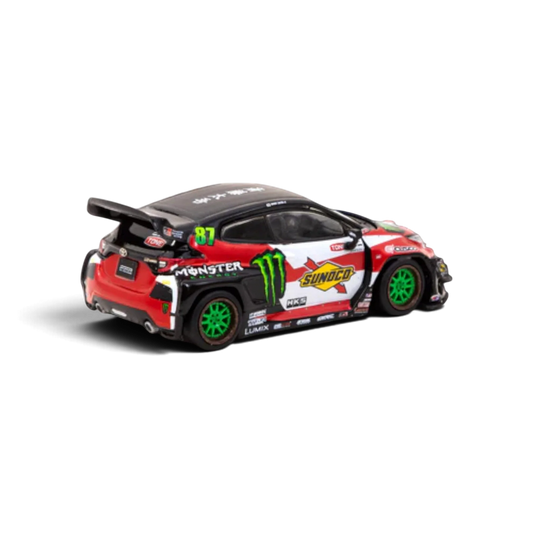 Tarmac Works Toyota Yaris GR Monster Drift 1:64