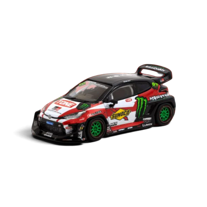 Tarmac Works Toyota Yaris GR Monster Drift 1:64