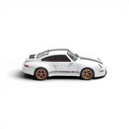 Flame Model Porsche 911 Gunther Werks 400R White 1:64