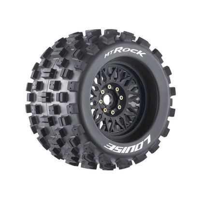 Louise RC MT-Rock Sport Compound 1/8 3.8 Monster Truck MFT Belted Tires, 0" & 1/2" Offset, LT3277X