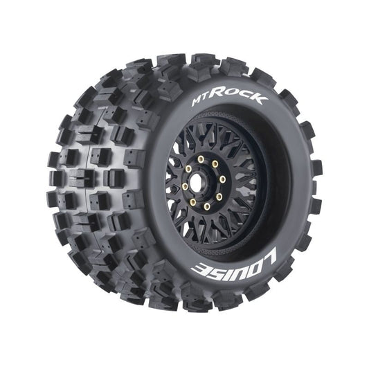 Louise RC MT-Rock Sport Compound 1/8 3.8 Monster Truck MFT Belted Tires, 0" & 1/2" Offset, LT3277X