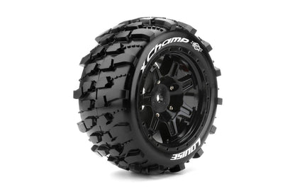Louise RC MFT X-Champ Monster Truck Belted Tires Mounted 24mm Hex Kraton 8S (2) LT3349BM