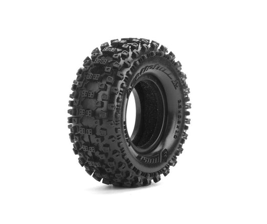 Louise R/C CR-Uphill 1/18, 1/24 1.0" Crawler Tires, Super Soft, (2) LT3369VI