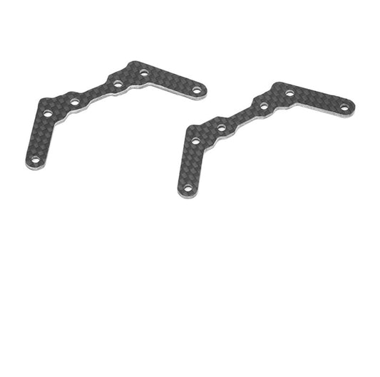 Louise R/C Carbon Body Mounts Plate, for LMX, Fits LTX Touring NBA275