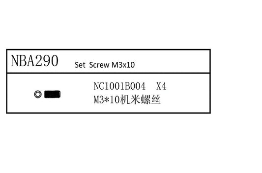 Louise R/C Set Screw M3x10, for LDX Drift LRX Rally, LTX Touring, LMX NBA290
