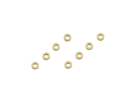 Louise R/C Aluminum Spacer 3x6x2 (8pcs), Fits LDX Drift, LRX Rally, LTX NBA348