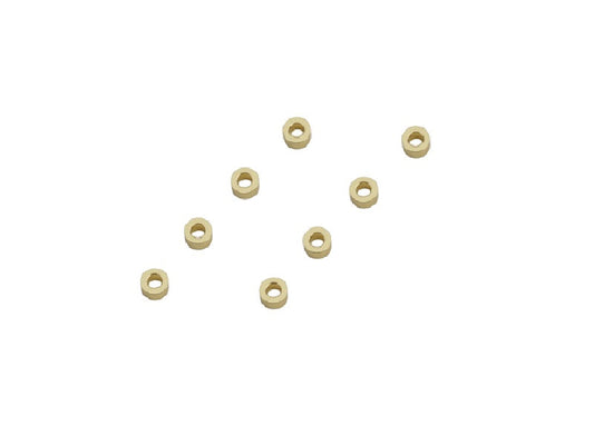 Louise R/C Aluminum Spacer 3x6x3 (8pcs), Fits LDX Drift, LRX Rally, LTX NBA349