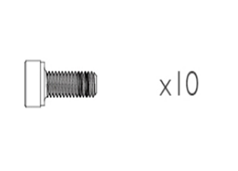 Louise R/C Cap Head Screw M3x10 (10pcs), for LDX Drift, LRX Rally, LTX NHA427