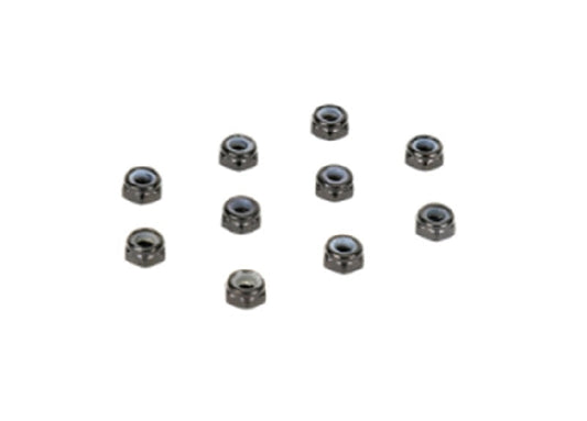 Louise R/C M3 Thin Nylon Locking Hex Nut, for LRX Rally, Fits LDX Drift NHA474