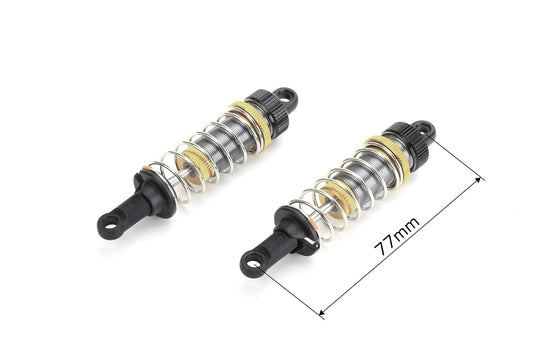 Louise R/C T410 Rally Aluminum - Rear Shocks, 2pc NHA518