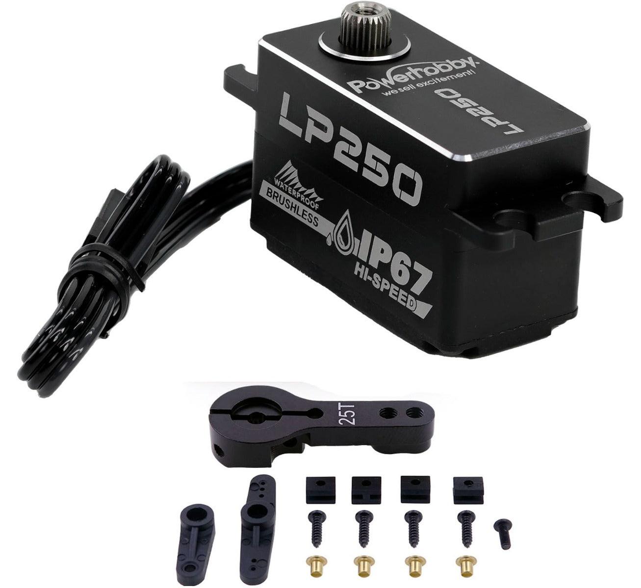 Powerhobby LP250 19KG Waterproof Low Profile Hi-Speed Servo