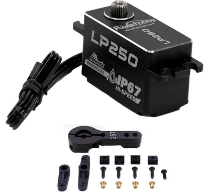 Powerhobby LP250 19KG Waterproof Low Profile Hi-Speed Servo