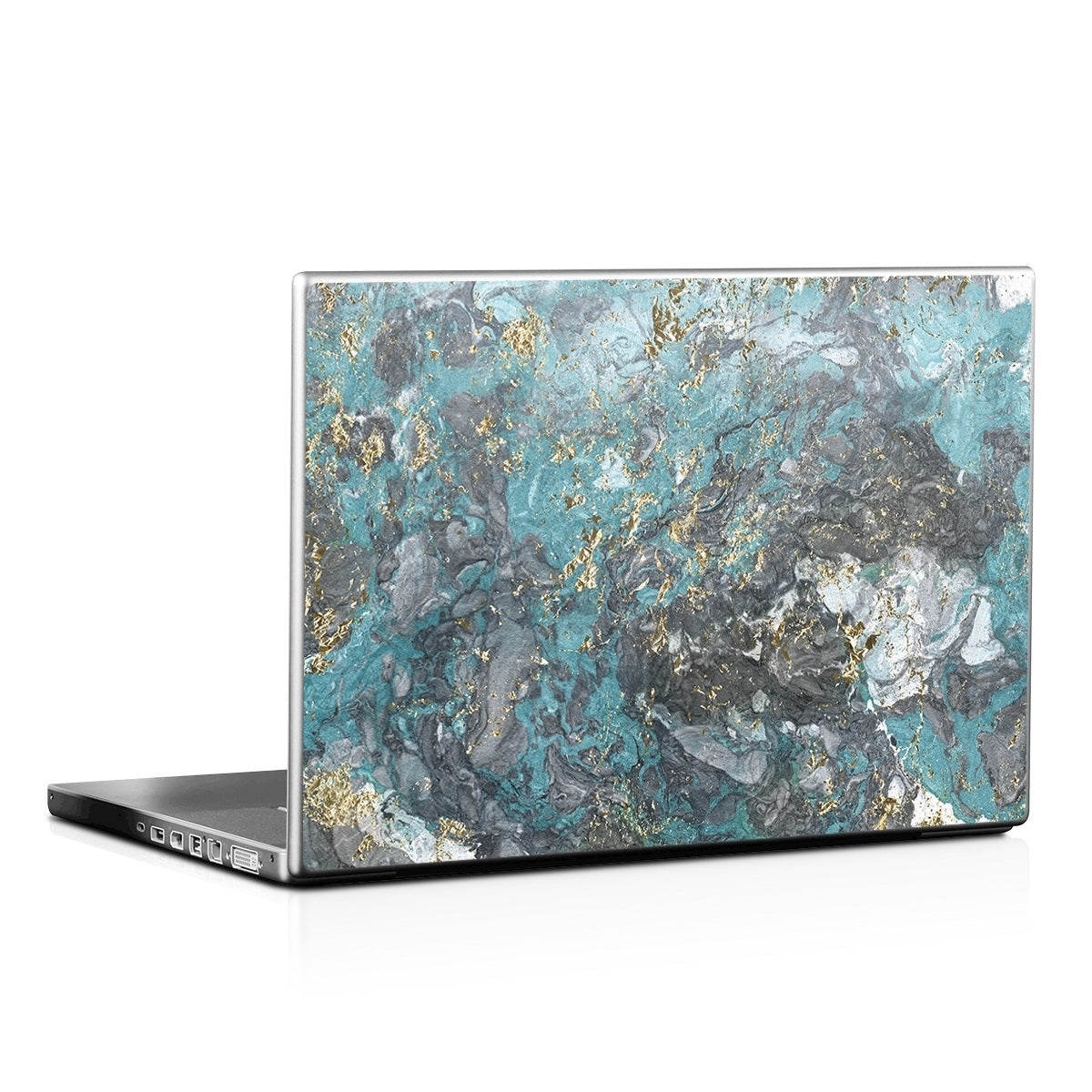 Gilded Glacier Marble - Laptop Lid Skin