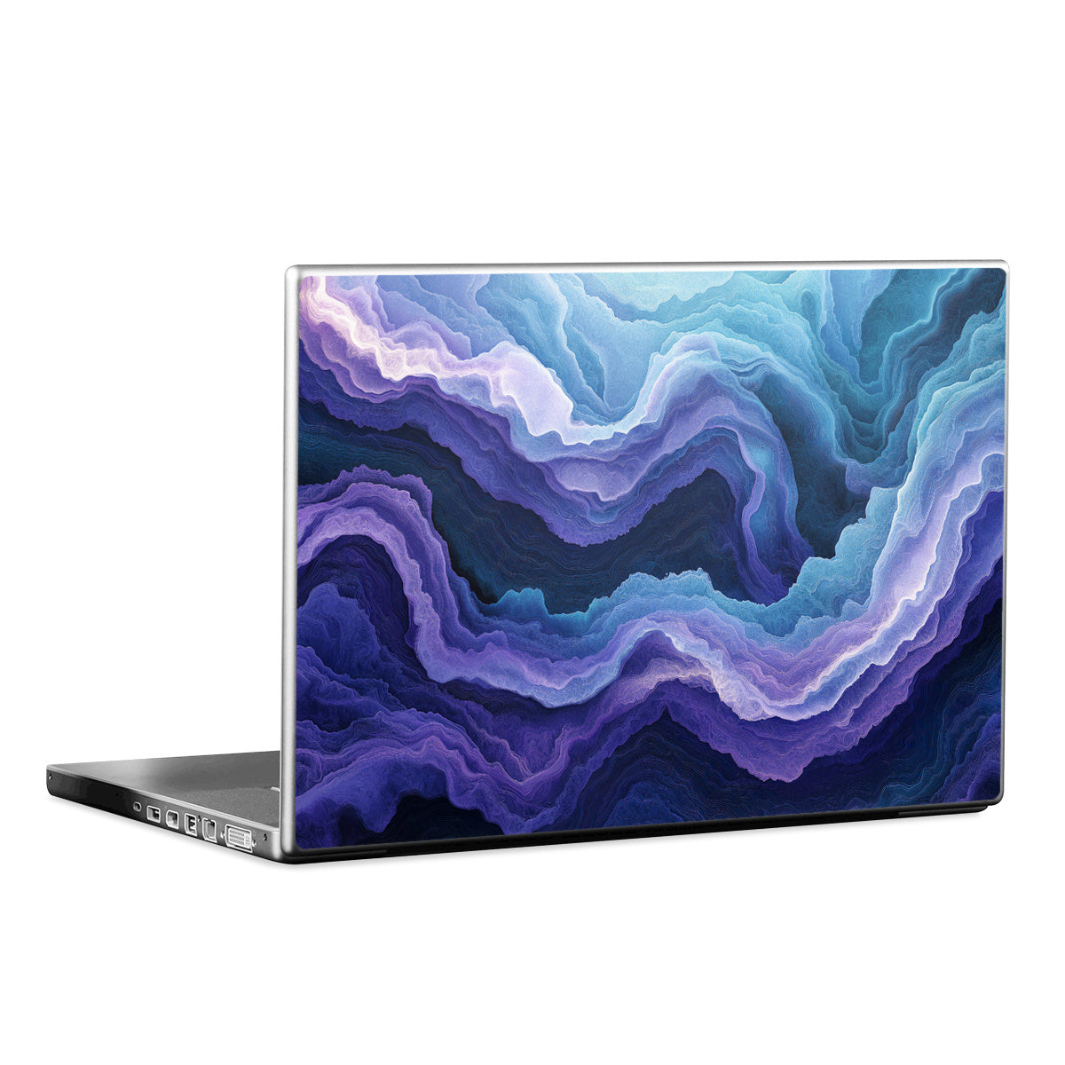 Violet Microverse - Laptop Lid Skin