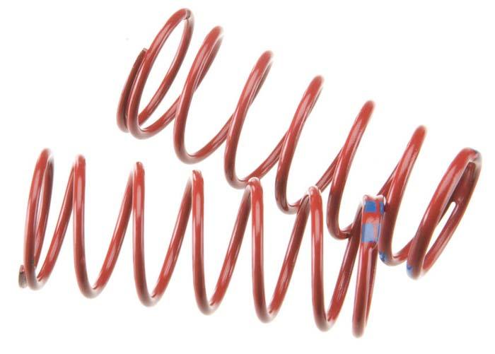 Traxxas 5434A Red Shock Spring GTR Blue Stripe 1.6 X0-1 Jato Slayer