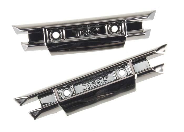 Traxxas 5335X Bumpers Front & Rear Black Chrome Revo E-Revo