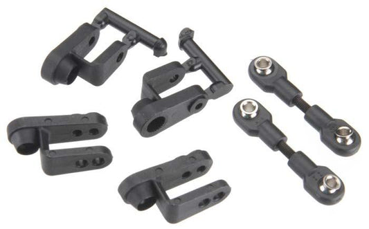 Traxxas 5345R Servo Horns Steering Long (2) Short (2) Revo XO-1 Summit Slayer