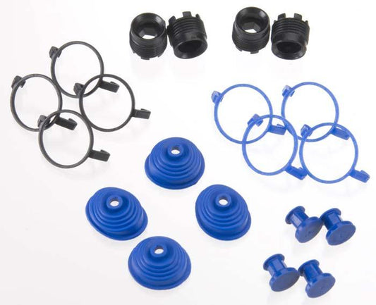 Traxxas 5378X Pivot Ball Caps (4) Dust Boots Rubber (4) Revo E-Revo Summit