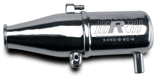 Traxxas 5490 Resonator Single Chamber Tuned Pipe Revo Slayer