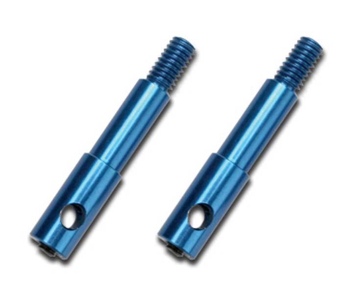 Traxxas 5537X Front Left & Right Aluminum Wheel Spindles Jato