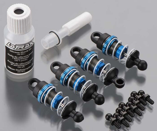 Traxxas 7560X LaTrax Rally Shocks Alumiunum Assembled w / Springs (4)