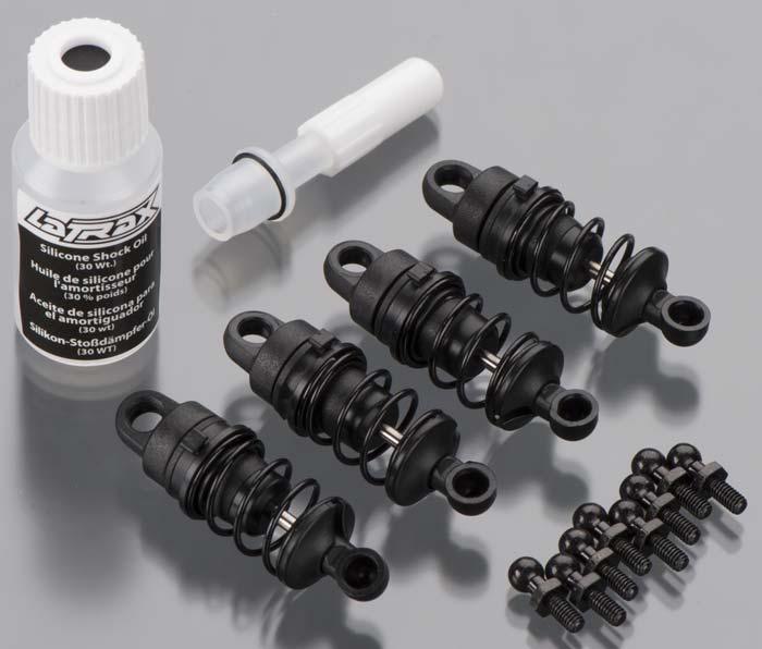 Traxxas 7561 LaTrax Rally Shocks Oil-Filled Assembled w / Springs (4)