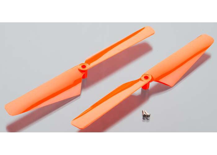 Traxxas 6630 Rotor Blade Set Orange Alias (2)