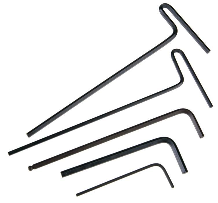 Traxxas 5476X Hex Wrenches 1.5mm/2mm/2.5mm/3mm 2.5 Ball