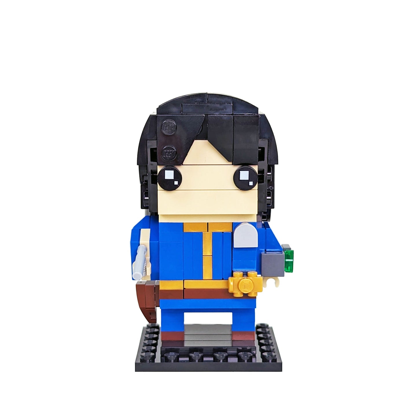 Lucy MacLean Brick Building Set - Vault Dweller - Custom Printed Set - Made Using LEGO® Parts
