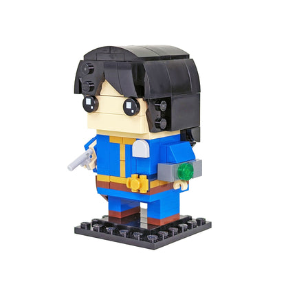 Lucy MacLean Brick Building Set - Vault Dweller - Custom Printed Set - Made Using LEGO® Parts