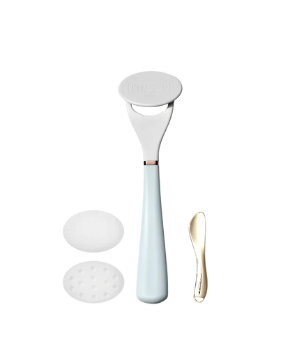 LUNAESCENT Touch-Free Skincare Applicator with Spatula by LUNAESCENT