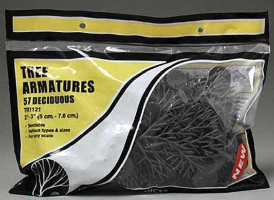 Woodland Scenics TR1121 N/HO Tree Armatures 2-3" (57) Train Scenery