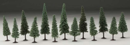 Woodland Scenics TR1586 N/HO Evergreen 4-6" (13) Train Scenery