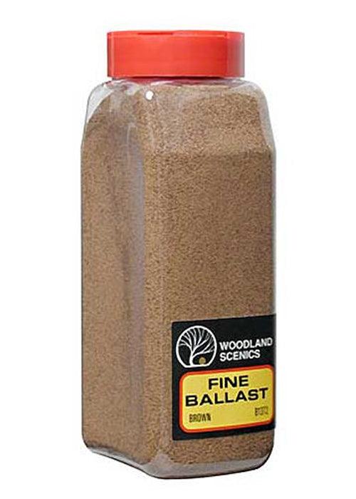 Woodland Scenics B1372 Ballast Fine Brown 32oz