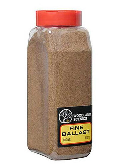 Woodland Scenics B1372 Ballast Fine Brown 32oz