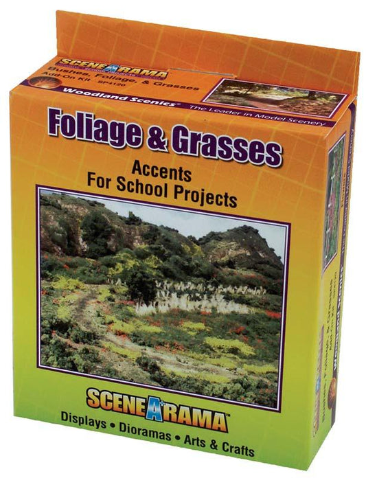 Woodland Scenics SP4120 N/HO Foliage & Grasses Kit Train Scenery