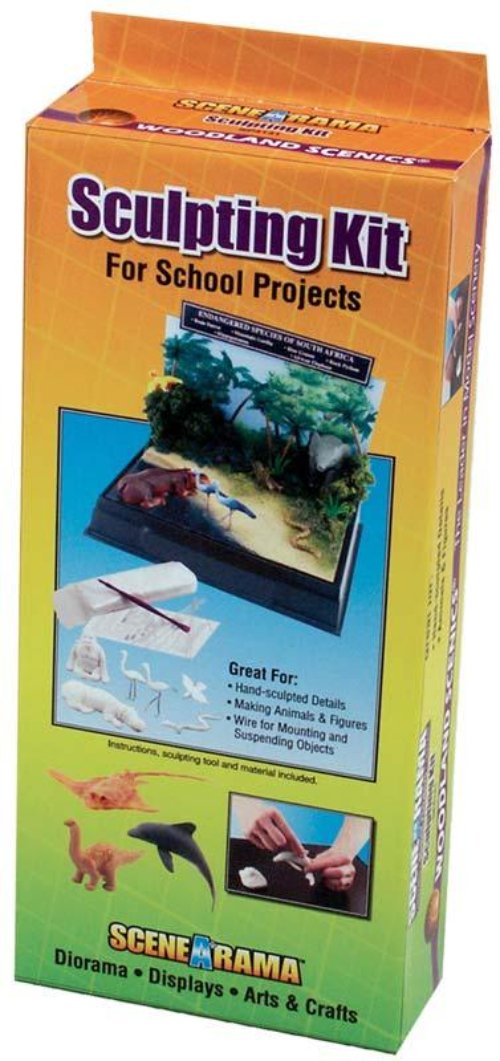 Woodland Scenics SP4131 N/HO Sculpting Kit Train Scenery
