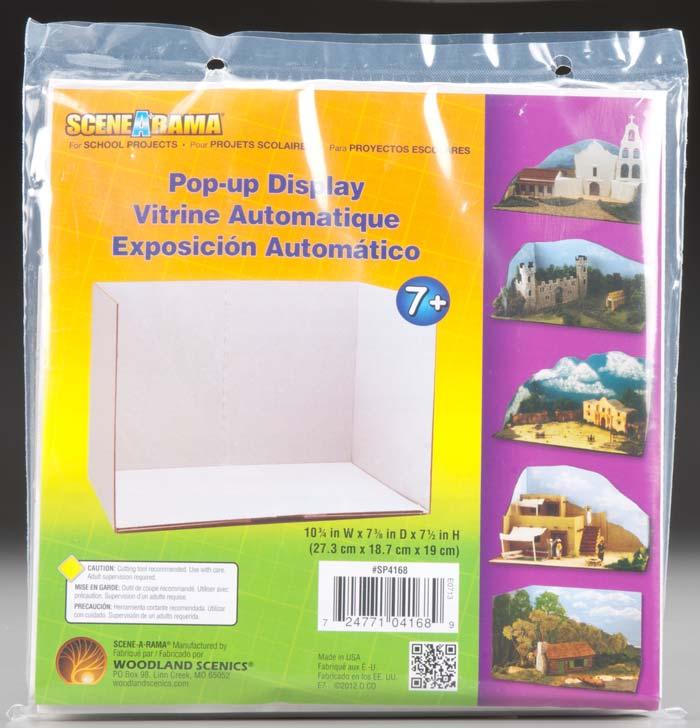 Woodland Scenics SP4168 N/HO Pop-Up Display Train Scenery